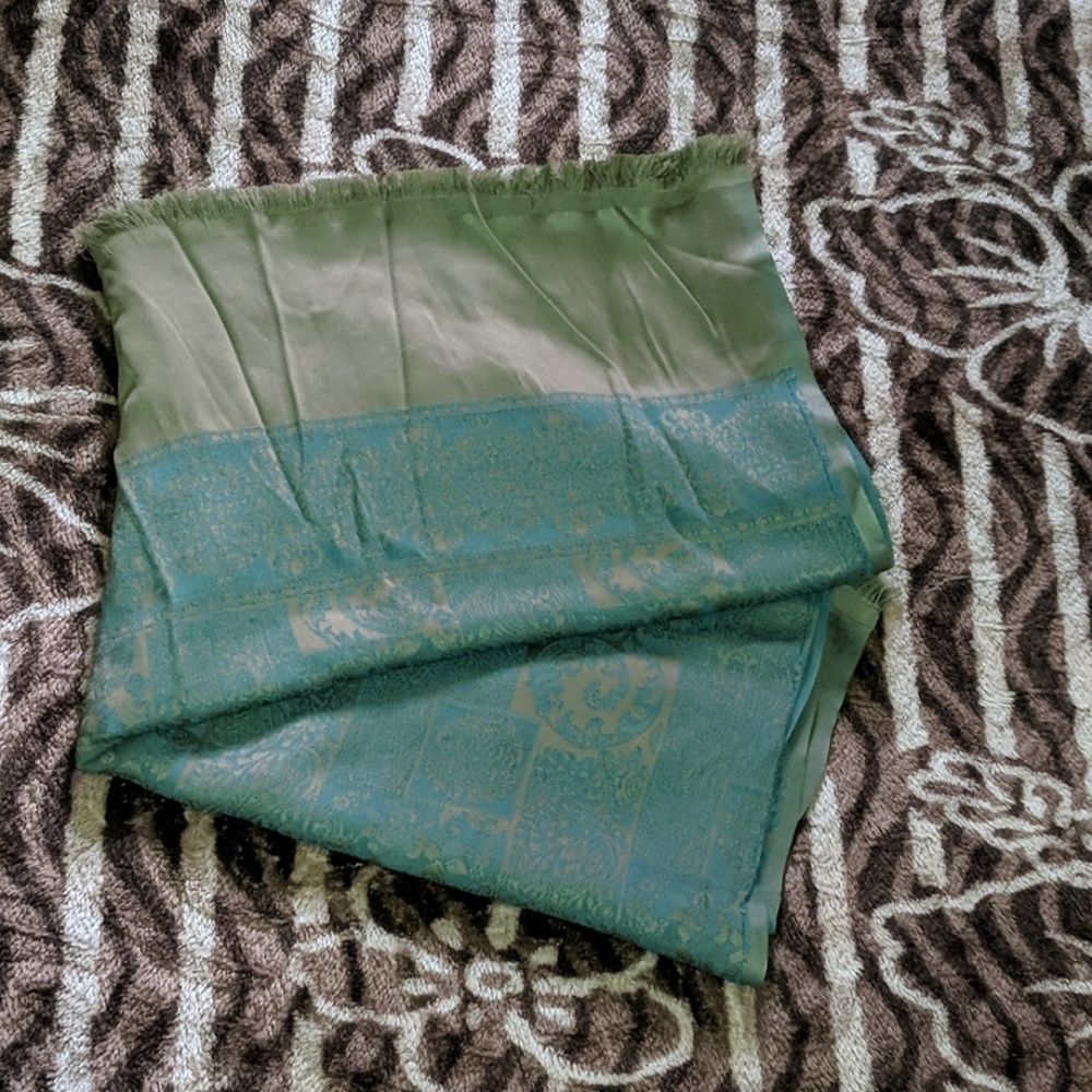 Women's Scarf/Shawl/ Wrap in green/olive green